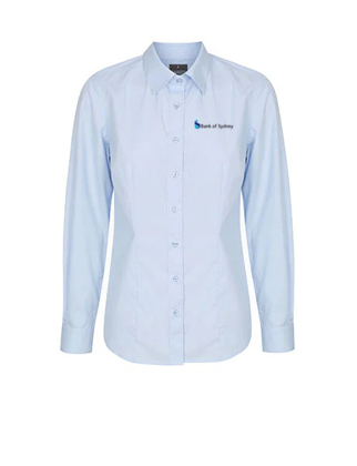 Picture of Ladies Premium Poplin Long Sleeve Shirt